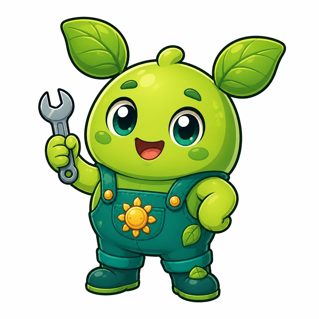 Sprig, a cheerful leaf engineer